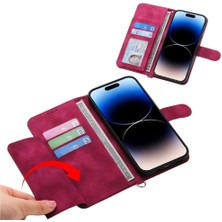 Mays Shop Samsung Galaxy S24 Bileklik Darbeye Dayanıklı Kabartmalı Çoklu Için Flip Case (Yurt Dışından)