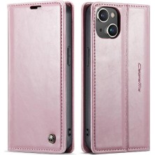 Mays Shop Iphone 14 Için Flip Case Artı Retro Cüzdan Kapak Çılgın At Pu Deri (Yurt Dışından)