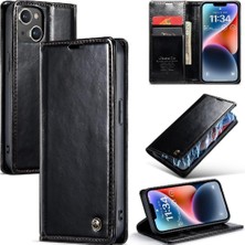 Mays Shop Iphone 14 Için Flip Case Retro Cüzdan Kapak Manyetik Cüzdan Kickstand (Yurt Dışından)