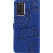 Mays Shop Oppo A16 5g Için Flip Case Darbeye Kapak Kart Yuvası Standı ile Pu Deri (Yurt Dışından)