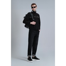 Lufian Darcy Smart Jean Erkek Pantolon Regular Fit Siyah