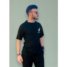 Zy Khan No Connection Baskılı Oversize T-Shirt