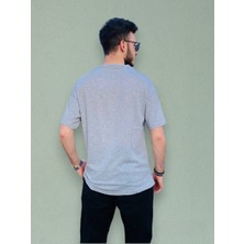 Zy Khan Sade Kısa Kollu Oversize T-Shirt