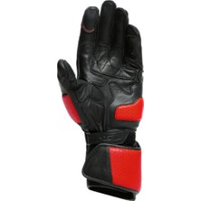 Dainese Impeto Black Lava Red Deri Eldiven