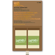 Rengin Suar Hediyelik Kutuda Defneli Zeytinyağı Sabunu 2'li