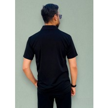 Zy Khan Fermuarlı Polo Yaka T-Shirt