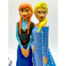 Frozen Karlar Ülkesi Elsa Anna Olaf Figürü - 3'ü 1 Arada