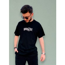 Zy Khan Grafiti Baskılı Oversize T-Shirt