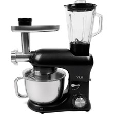 Yui M200 Multi-Fonksiyonel 3'ü Bir Arada Döküm Gövde Stand Mikser Kıyma Setli ve Blender Özellikli 1800W