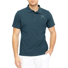Raru Erkek Polo T-Shirt Ostendo Petrol
