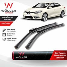 Wöller Renault Fluence Silecek 2010 2018 Silecek Takımı Araca Özel