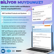 Mil Premium 80 Gpd Nsf Onaylı Membran Filtre