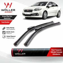 Wöller Fiat Linea Silecek 2007 2017 Silecek Takımı Araca Özel