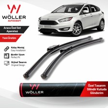 Wöller Ford Focus 4 Silecek 2015 2018 Arası Silecek Takımı Araca Özel