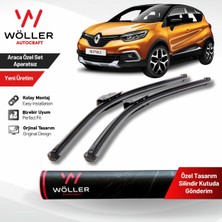 Wöller Renault Captur Silecek 2013 2015 Silecek Takımı Araca Özel