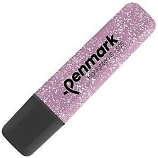 Penmark HS-505-15 Fosforlu Kalem Metalik Simli Gül Pembe