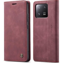 SZY Market Xiaomi 13 Pro Için Flip Case Manyetik Kapatma Darbeye Çevir Folio Kitap Pu (Yurt Dışından)