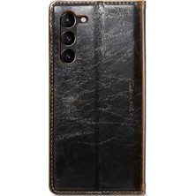 SZY Market Samsung Galaxy S23 Artı Kickstand Manyetik Cüzdan Retro Için Flip Case (Yurt Dışından)