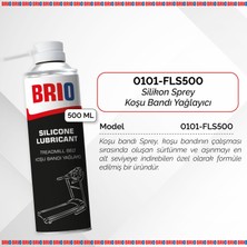 Brio Silikon Sprey Koşu Bandı Yağlayıcı, Koşu Bandı Yağı 500 Ml