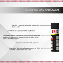 Brio Sızdırmazlık Sprey Sızıntı Önleyici Su Geçirmez Sprey Siyah 500Ml