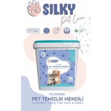 Silky – Pet Temizlik Mendili   ( 400 ad )