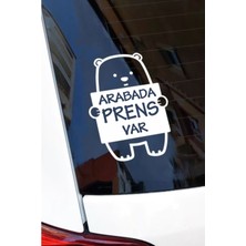 Laputa Tükkan Arabada Prens Var Ayıcık Araba Sticker