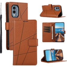 Nokia X30 Kickstand Üç Kart Yuvaları Darbeye Şok Için Flip Case (Yurt Dışından)