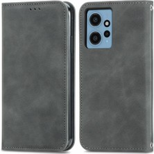 Xiaomi Redmi Not 12 Için Flip Case 4g Basit Iş Kapak Çevirin Deri (Yurt Dışından)