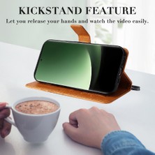 Xiaomi 13 Için Flip Case Ultra Manyetik Kapak Pu Deri Flip Kickstand (Yurt Dışından)