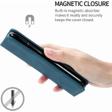 Realme 12 Için Flip Case Cüzdan Kapak Darbeye Deri Kılıf Basit (Yurt Dışından)