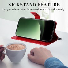 Xiaomi 13 Için Flip Case Ultra Manyetik Kapak Pu Deri Flip Kickstand (Yurt Dışından)