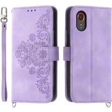 Mellow Shop Galaxy Xcover 7 Kabartmalı Darbeye Dayanıklı Çoklu Kredi Için Flip Case (Yurt Dışından)