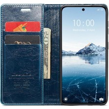 Mellow Shop Xiaomi 13 Için Flip Case Çılgın At Pu Deri Manyetik Cüzdan Kickstand (Yurt Dışından)