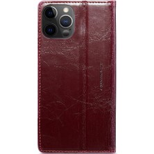 Mellow Shop Iphone 12 Için Flip Case Pro Max Manyetik Cüzdan Çılgın At Pu Deri (Yurt Dışından)