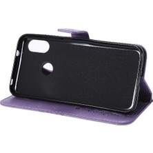 Mellow Shop Xiaomi A2 Lite Için Flip Case Kart Yuvası ile Pu Deri Manyetik Kapak Çevirin (Yurt Dışından)