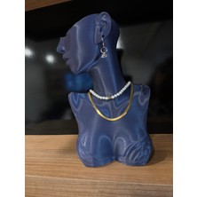 3desen Dekoratif Takı Mankeni Teşhir Standı 25 cm Orta Boy