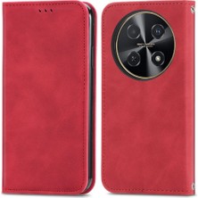 Mellow Shop Huawei Nova 12I Için Flip Case Deri Kılıf Kapak Darbeye Cüzdan (Yurt Dışından)