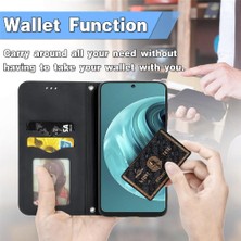 Mellow Shop Huawei Nova 12I Için Flip Case Deri Kılıf Kapak Darbeye Cüzdan (Yurt Dışından)