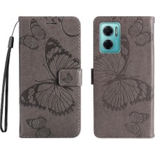 Xiaomi Redmi Not 11E Için Flip Case Pu Deri Darbeye Kapak Manyetik (Yurt Dışından)