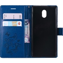 YH Mall Kart Yuvası Standı ile Nokia 3 Için Flip Case Pu Deri Flip Kickstand Kapak (Yurt Dışından)