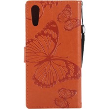 YH Mall Sony Xperia Xz Için Flip Case Pu Deri Flip Kickstand Manyetik Kapak (Yurt Dışından)