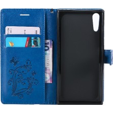 YH Mall Sony Xperia Xz Için Flip Case Pu Deri Flip Kickstand Manyetik Kapak (Yurt Dışından)