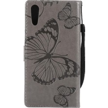 YH Mall Sony Xperia Xz Için Flip Case Pu Deri Flip Kickstand Manyetik Kapak (Yurt Dışından)