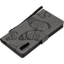 YH Mall Sony Xperia Xz Için Flip Case Pu Deri Flip Kickstand Manyetik Kapak (Yurt Dışından)