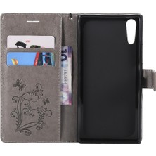 YH Mall Sony Xperia Xz Için Flip Case Pu Deri Flip Kickstand Manyetik Kapak (Yurt Dışından)