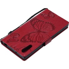 YH Mall Sony Xperia Xz Için Flip Case Pu Deri Flip Kickstand Manyetik Kapak (Yurt Dışından)