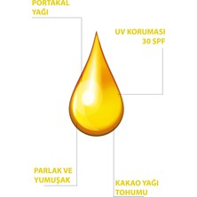 Naturix Yüksek Faktörlü Bronzlaştırıcı Yağ Spf 30 Hassas Ciltlere Nemlendirici Güneş Yağı Portakal Yağlı