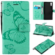 YH Mall Sony Xperia Xz Için Flip Case Pu Deri Flip Kickstand Manyetik Kapak (Yurt Dışından)