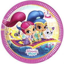 Parti Dükkanım Shimmer &amp; Shine Işıltı ve Parıltı Tabak (8 Adet)