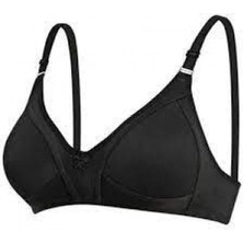 Ebru - Tacoo Penye Toparlayıcı Siyah Sütyen 1001